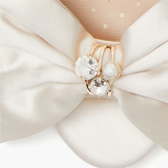 NWT | Kate Spade Happily Slingback Pumps | Color: Ivory Bridal | Size: 8.5 - Picture 3 of 9